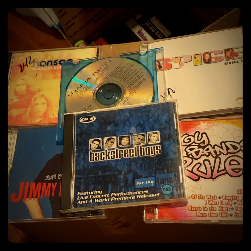 90s cd collection backstreet boys hanson spice